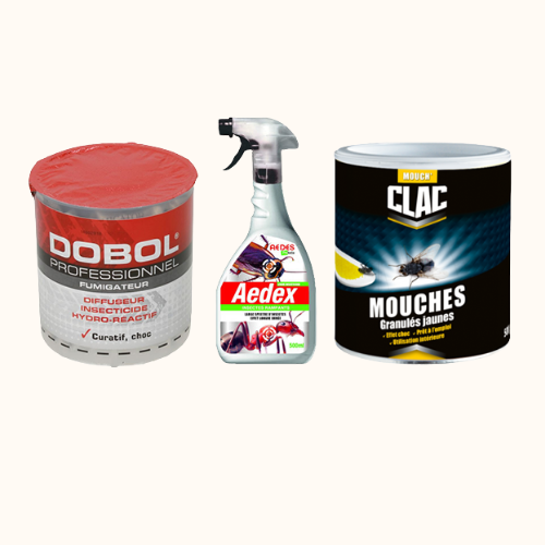 Kit complet anti-mouches & moustiques